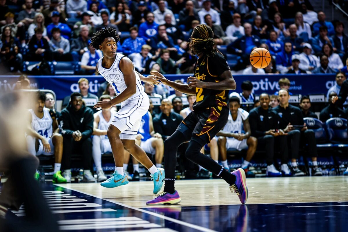 Arizona State no match for BYU’s ‘Big Three’ in spectacular 104-76 win